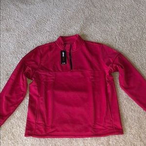 NWT adidas red men’s sweater- climawarm